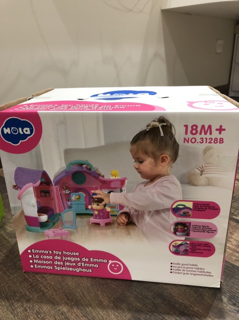 Đồ chơi ngôi nhà vui vẻ kèm đèn và nhạc huile 3128