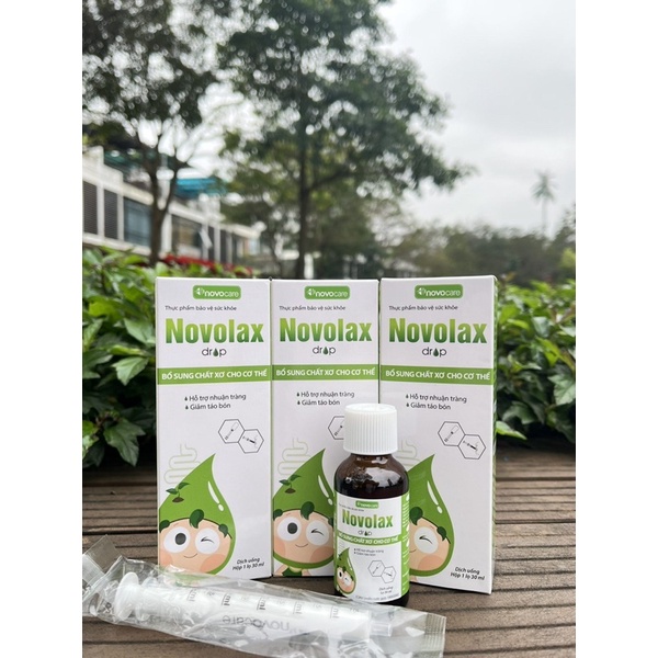 ✅ NOVOLAX Drop dùng cho trẻ từ 6 tháng tuổi giúp bổ sung chất xơ, giảm táo bón, tốt cho tiêu hoá
