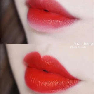 (Mã NSF020280 giảm 80K) SON YSL 612 ĐỎ THUẦN SIU SANG