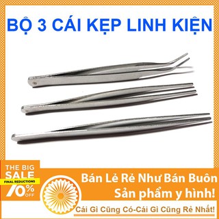 Bộ 3 Kẹp Linh Kiện Điện Tử