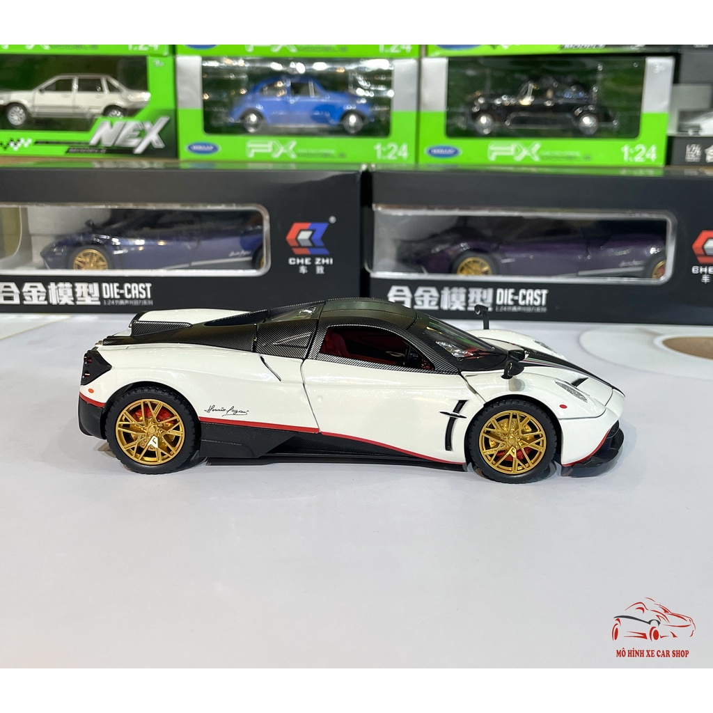 Mô hình xe kim loại Pagani Huayra Roadster tỉ lệ 1:24 hãng CHEZHI 3 màu
