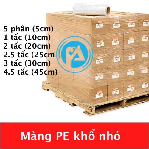 Màng Pe Quấn Hàng 1 tấc - 10cm