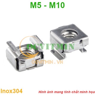 Shopee.vn/ocvitmin tán cài m5 m6 m8 m10 ecu cài đai ốc cài inox 304