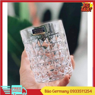 Bộ 6 cốc kim cương bohemia diamond 230ml