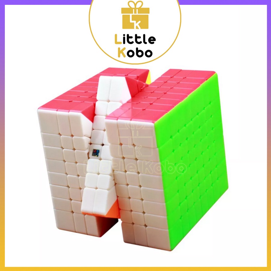 Rubik 8x8 Stickerless MoYu MeiLong MFJS Rubic 8 Tầng Đồ Chơi Trí Tuệ