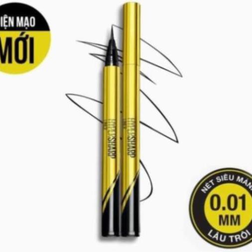 Bút Kẻ Mắt Nước Maybelline Nét Mảnh Hyper Sharp Laser Eyeliner 0.5g