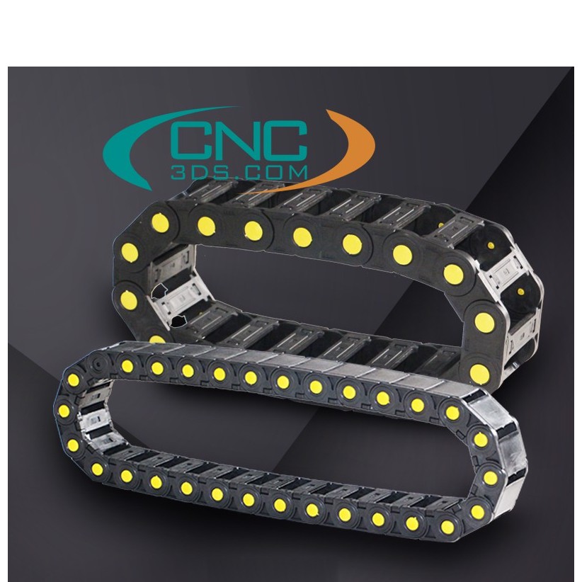 Xích nhựa luồn dây điện loại 7*7, 10*15, 15*20, 15*30, 18*25, 18*37, 18*50