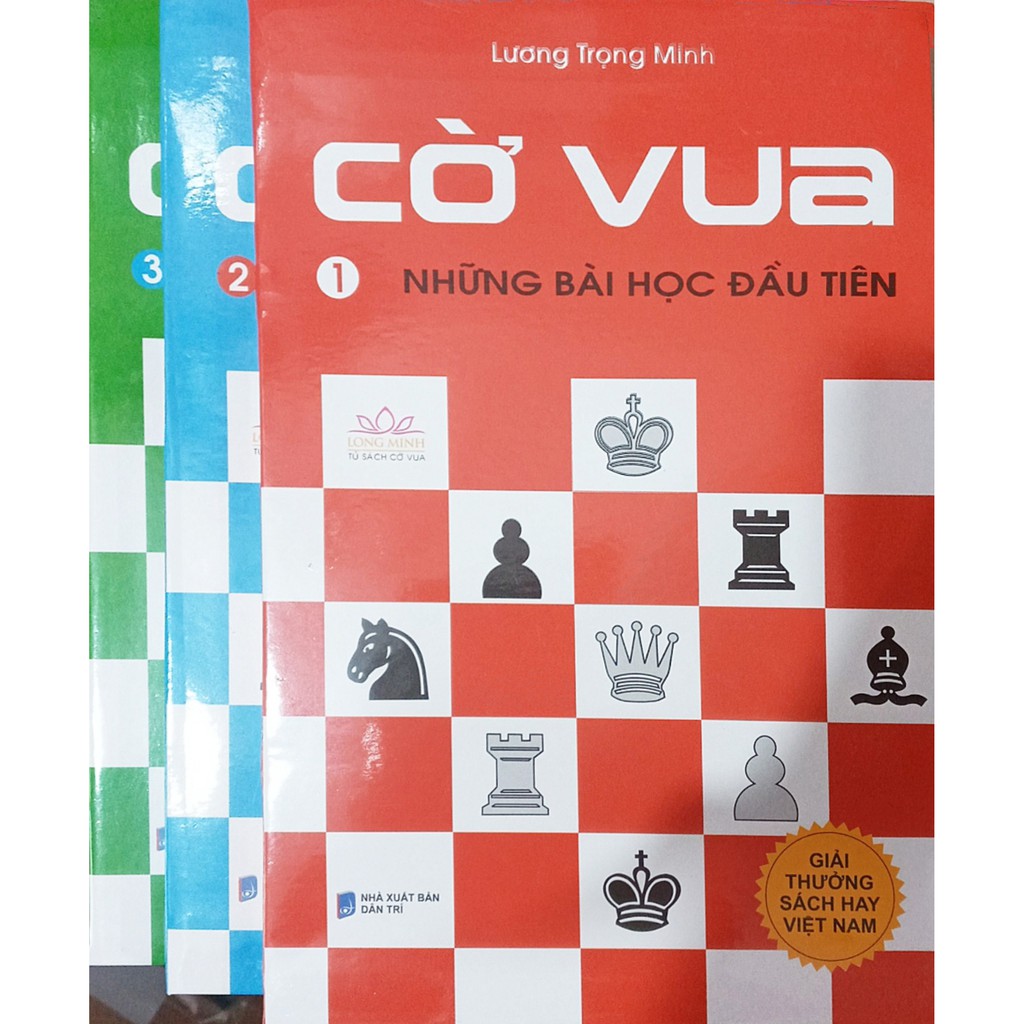 Sách - Combo 3 cuốn Cờ vua(1,2,3) | BigBuy360 - bigbuy360.vn
