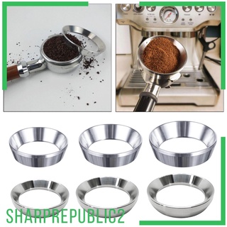 Stainless Steel Espresso Coffee Dosing Ring Funnel