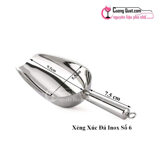 Xẻng Xúc Đá Innox Nhiều Kích thước