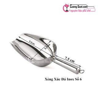 Xẻng Xúc Đá Innox Nhiều Kích thước
