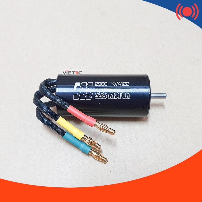 Động cơ không chổi than SSS 2960-4122KV để chế tàu/cano điều khiển từ xa