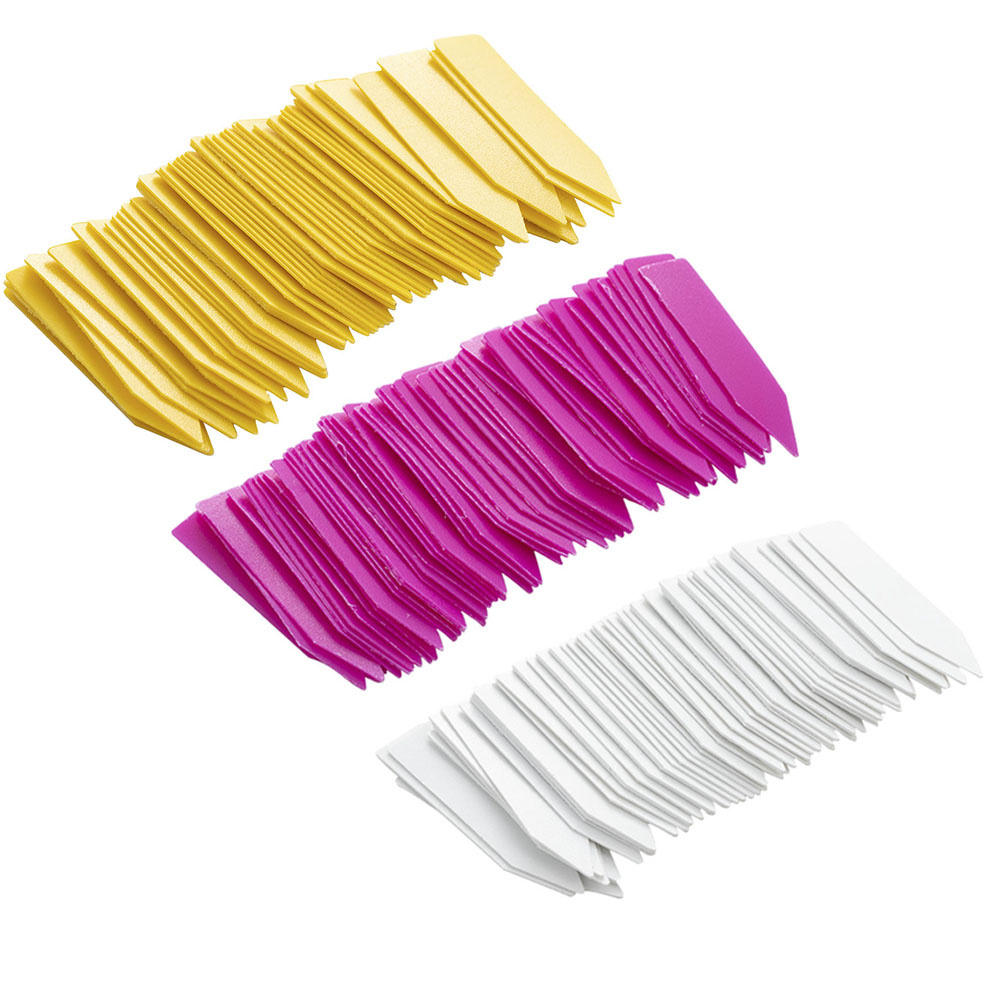 Set 50 Thẻ Nhựa Đánh Dấu Ghi Tên Cho Chậu Cây Chống Thấm Nước Tiện Dụng