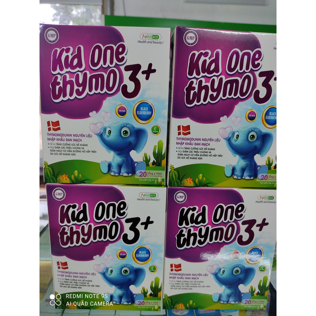 ✅ siro tăng đề kháng cho bé Kid One Thymo 3+ tăng đề kháng hô hấp giúp bé ăn ngon tăng cân tốt