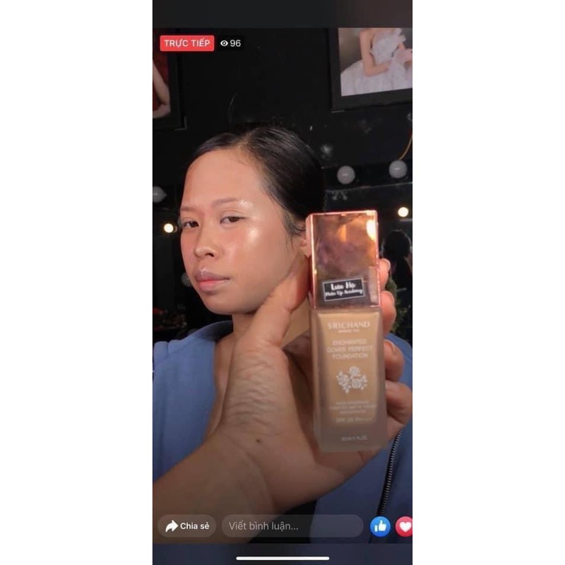 Kem Nền Srichand Thái Lan Enchanted Cover Perfect Foundation SPF35 PA+++ 30ml