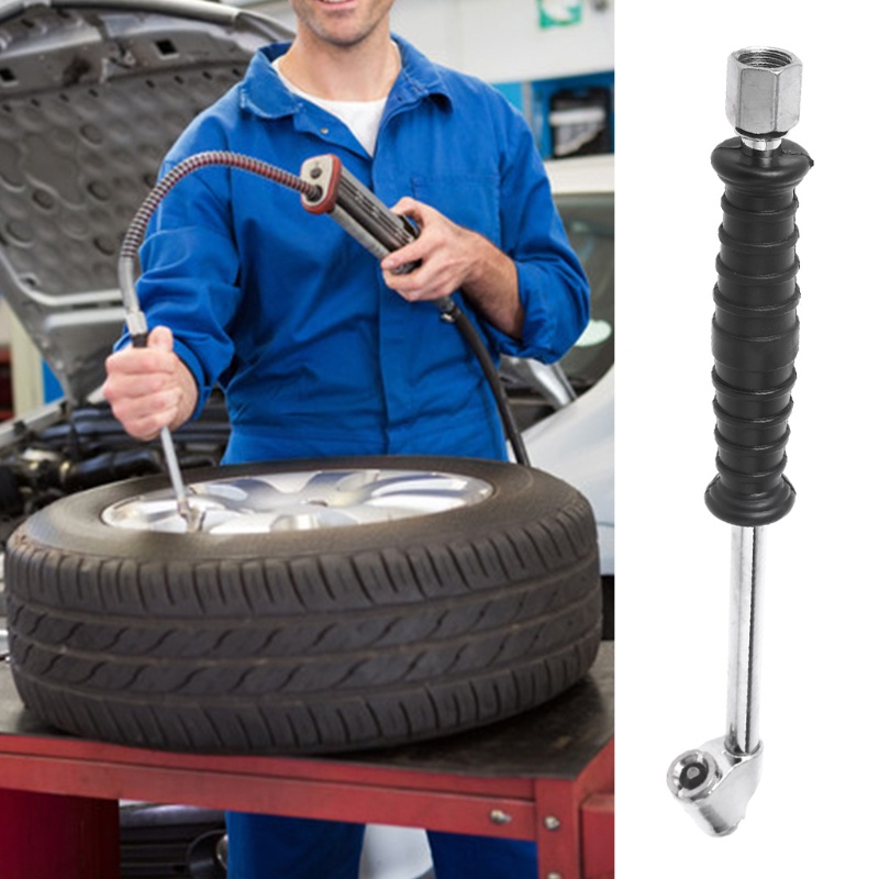 Đầu Kẹp Bơm Hơi Bánh Xe Hai Đầu 1 / 4 Inch Bằng Kim Loại