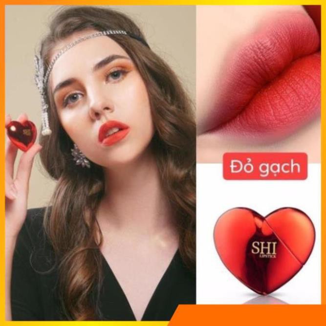 Son trái tim SHI (Hàng Mới Về) Son Môi Dưỡng Ẩm Chống Nước Lâu Trôi Tiện Dụng Chất Lượng Cao V V V . | BigBuy360 - bigbuy360.vn