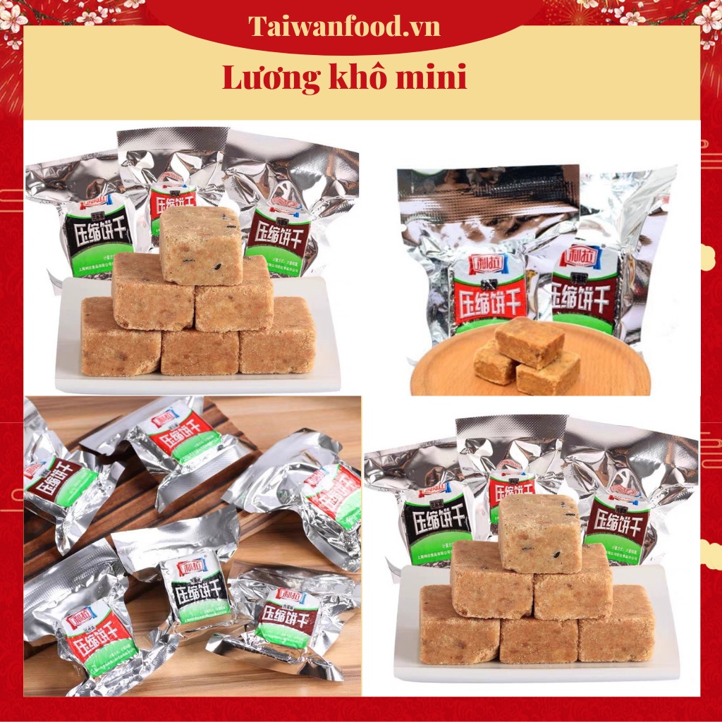 Lương khô mini Lila/ bánh lương khô mini nhiều vị