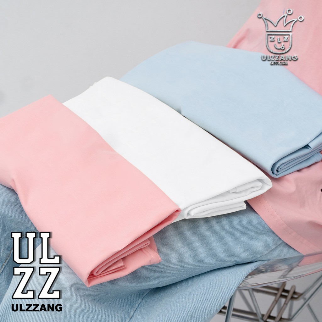 Áo thun trơn local brand ULZZ ulzzang dáng unisex form rộng tay lỡ