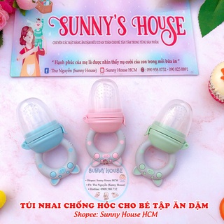 Túi nhai chống hóc cho bé tập ăn dặm