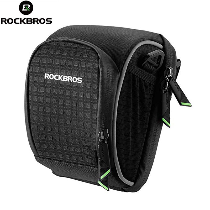 Túi đựng đồ ROCKBROS gắn tay lái xe đạp 17x12x10cm/18x12x10cm tiện dụng chất lượng cao