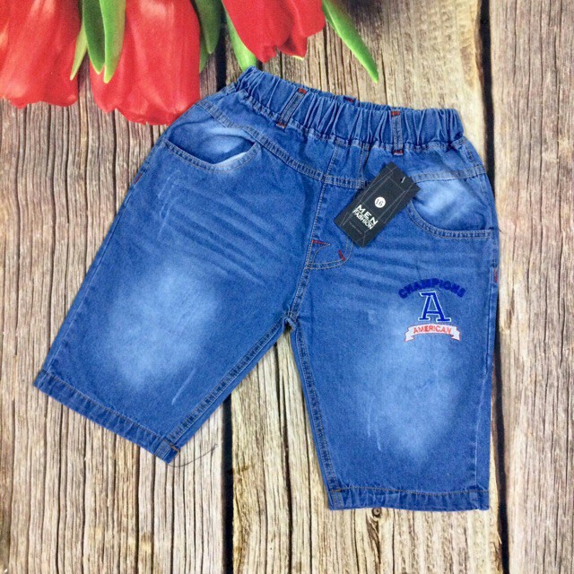 [BIG SALE] (30-55kg) Quần jean lửng size đại cồ cho bé trai