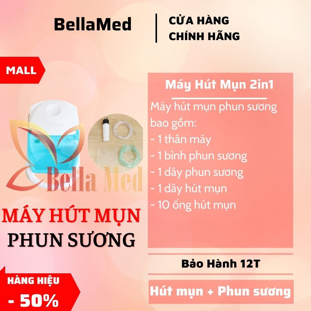 Máy Hút Mụn Phun Sương Siêu Mạnh