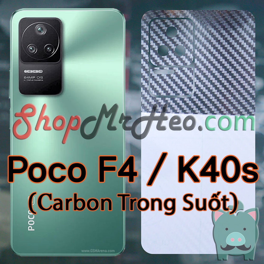 Skin Dán Mặt Sau Lưng Poco F4 5G - Xiaomi Redmi K40s