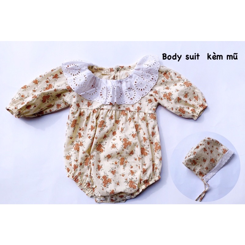 body vintage cho bé yêu