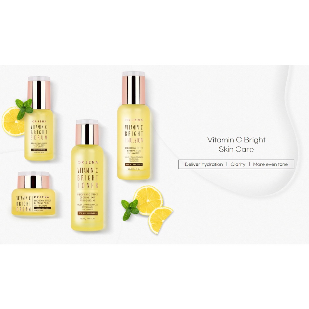 Serum Trắng Da, Dưỡng Ẩm VITAMIN C BRIGHT SERUM ORJENA 45ml OR844