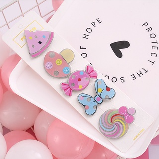 📛 RẺ VÔ ĐỊCH 📛 cặp tóc nhựa cao cấp họa tiết ngộ nghĩnh dễ thương cho bé