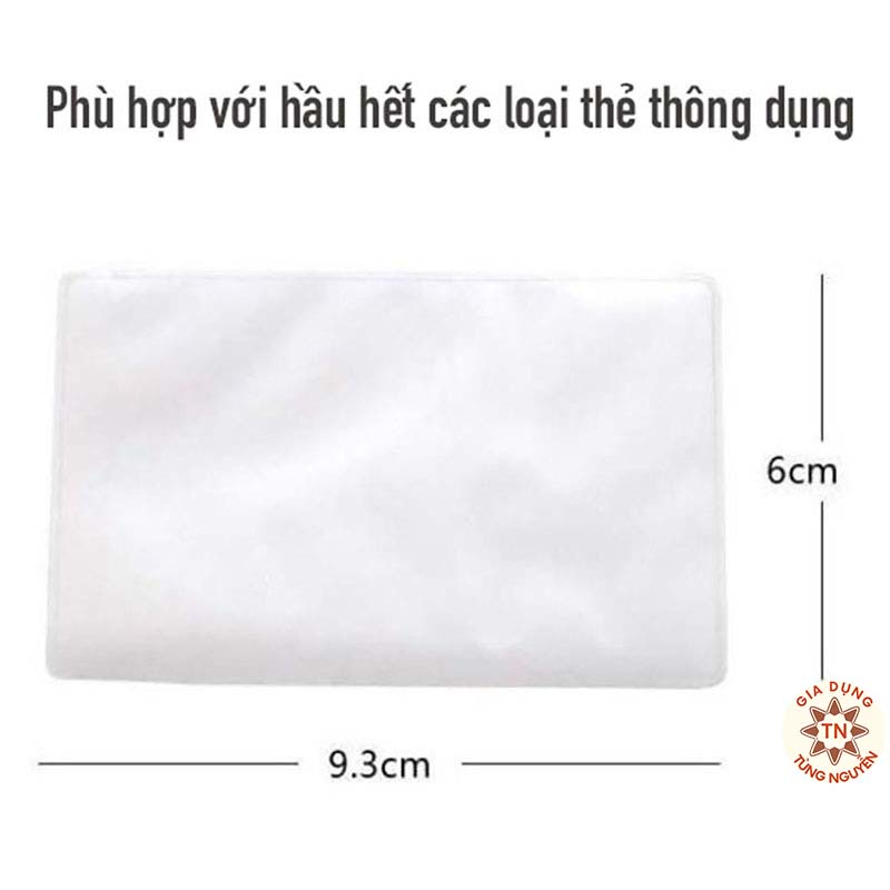 Túi Đựng Thẻ Card Bao Trong Suốt Để Chứng Minh Thư, Bằng Lái Xe [TÚI ĐỰNG THẺ]