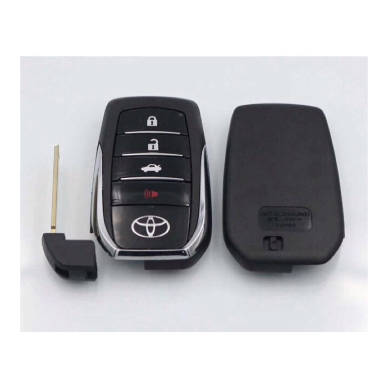 Vỏ độ gập TOYOTA ( 4 nút ) đời 2015 - 2020 xe Camry , Vios , Hilux , Fortuner , Land Cruiser