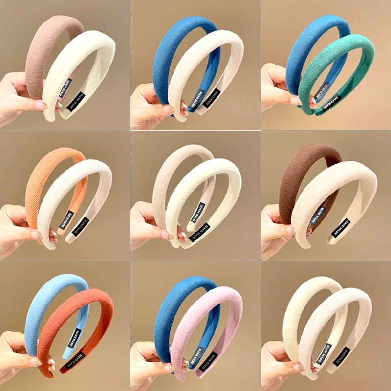 Set 100 Băng Đô Cài Tóc Thời Trang Thu Đông Phong Cách Hàn Quốc