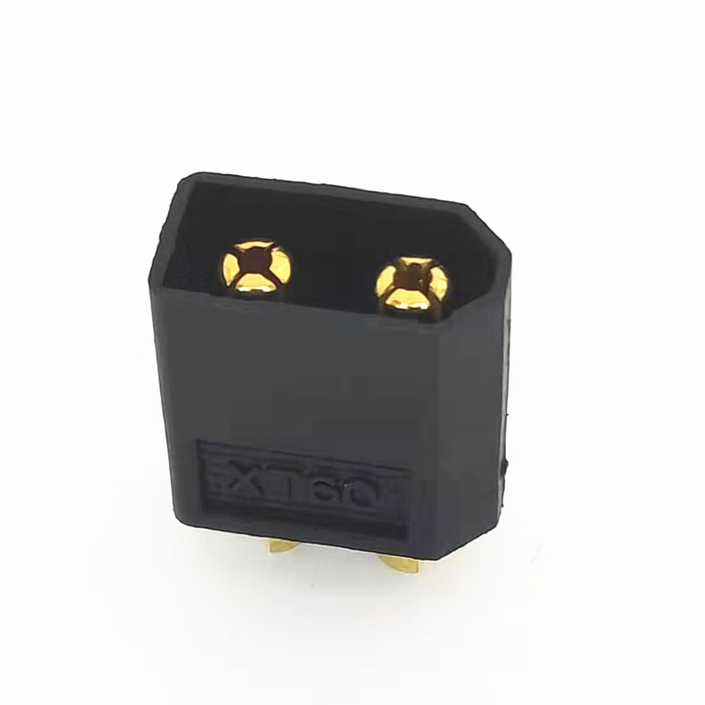 Jack XT60 Đực Cái, XT-60 Plug - Màu đen chống bẩn