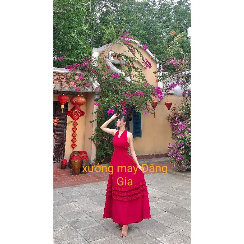 Set đầm maxi bèo. Đầm maxi tặng kèm bra. đầm dự tiệc kèm bra. đầm dạ hội kèm bra. đầm đi biển , đầm yếm tặng kèm bra,