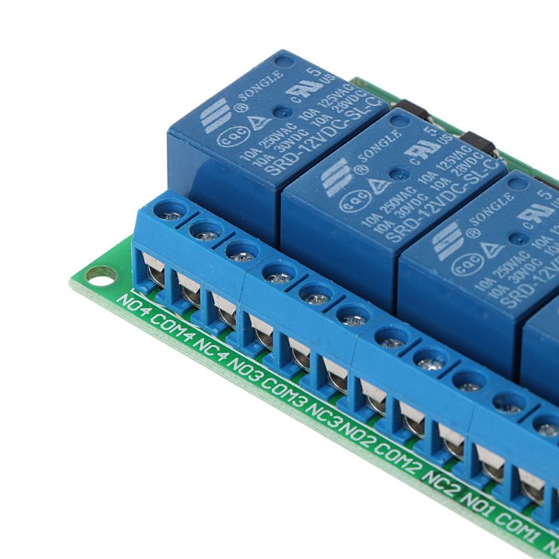 Mô đun rơ le 4 kênh 12V RTU PC UART RS485 PLC LED PTZ | BigBuy360 - bigbuy360.vn