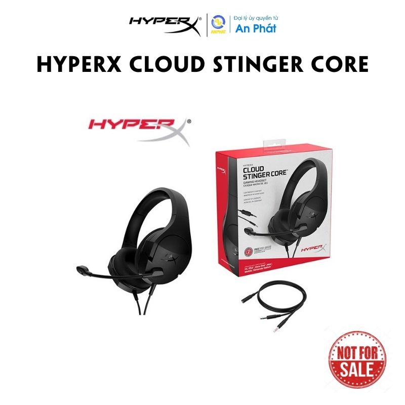 [Mã ELHPPK giảm 15% đơn 500K] Tai nghe HP HyperX Cloud Stinger Core - Chính hãng