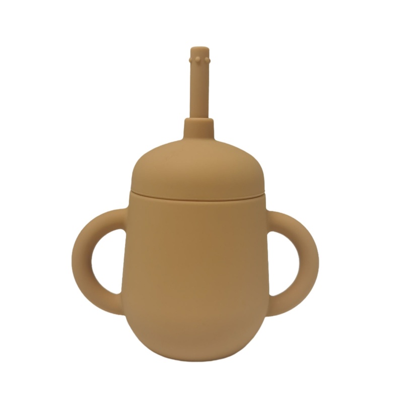 Bình Sữa Silicone Có Tay Cầm Chống Trượt Cho Bé