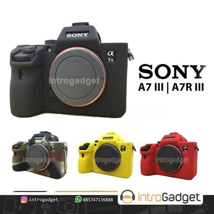 Silicone Ốp Lưng Silicon Cao Cấp Cho Sony A7 A7Iii A7Riii Mark Iii 3 A7R