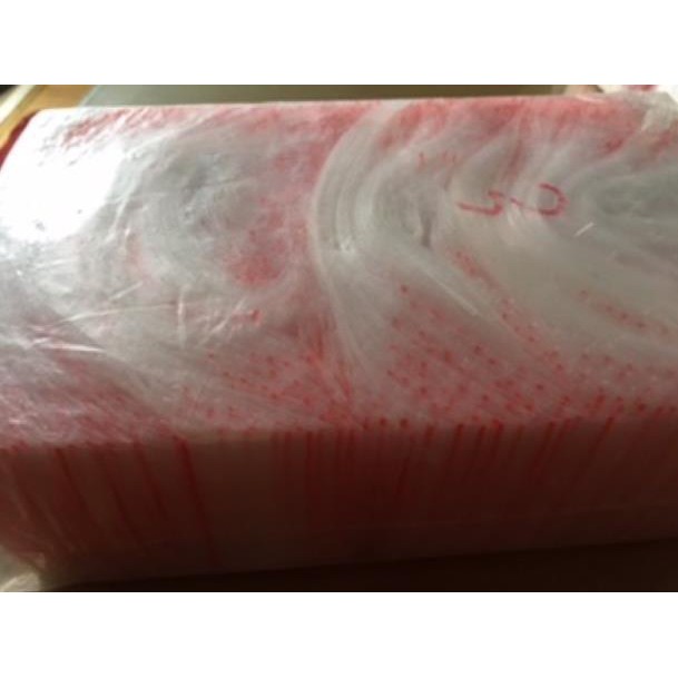 Túi zíp trong, đục loại xịn 100gr  túi zip có lỗ cheo sét 30c 7x10 x2cm