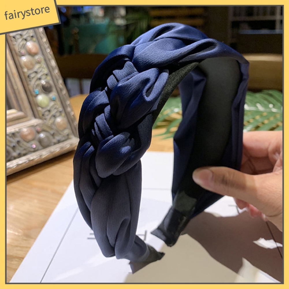 Băng Đô Cài Tóc Hoạ Tiết Thắt Nút Cho Nữ