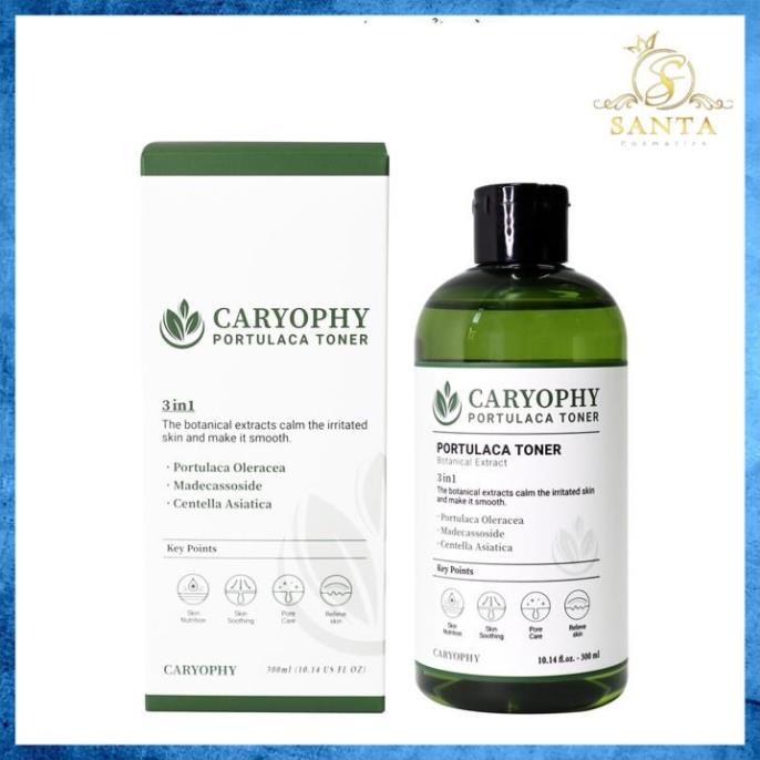 Nước hoa hồng làm dịu da Caryophy Portulaca Toner 300ml