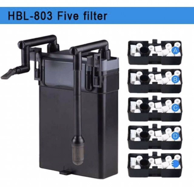 HBL 803 - HBL 802 - HBL 801 LỌC TREO SUNSUN HBL DÀNH CHO BỂ THỦY SINH