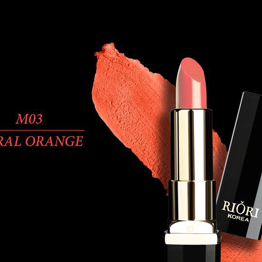 SON LÌ RIORI MATTE LIPSTICK 03 - CORAL ORANGE