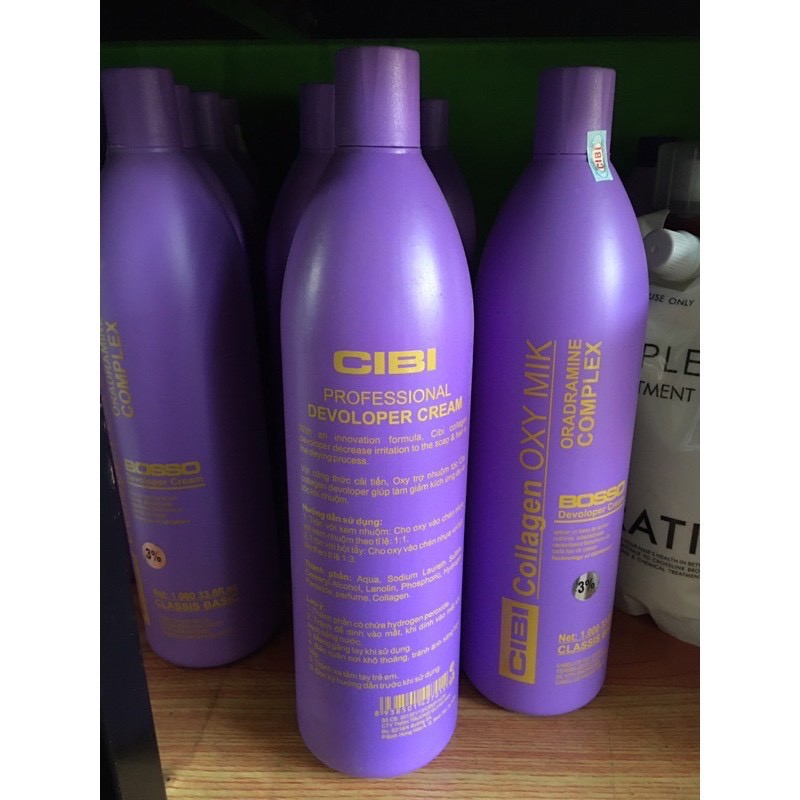 Oxy thơm CIBI hỗ trợ nhuộm tóc 1000ml
