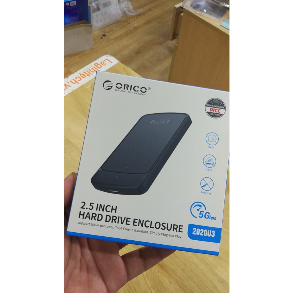 *LAGIHITECH* ( NEW) Box Orico chuyển SSD/HDD 2.5&quot; to USB 3.0 (Mẫu ngẫu nhiên)