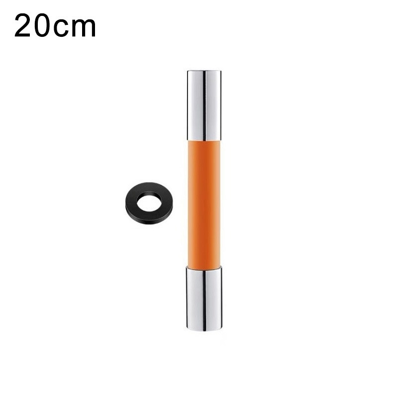 Vòi Nối Dài Vòi Nước Uốn Điều Chỉnh Xoay 360 ° Cho Phòng Tắm, Chậu Rửa Ống Nối Dài Vòi 20cm/30cm/50Cm màu CAM