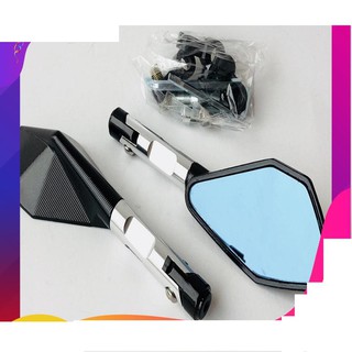 Cặp ( 2 Cái ) Kiếng Xe Máy Rear Mirror Nhôm CNC Cao Cấp