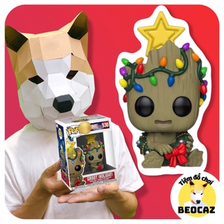 Funko Pop Marvel Groot Chính Hãng Vệ binh dải ngân hà Guardian of Galaxy Marvel No.530 phiên bản Holiday Đồ chơi Beocaz